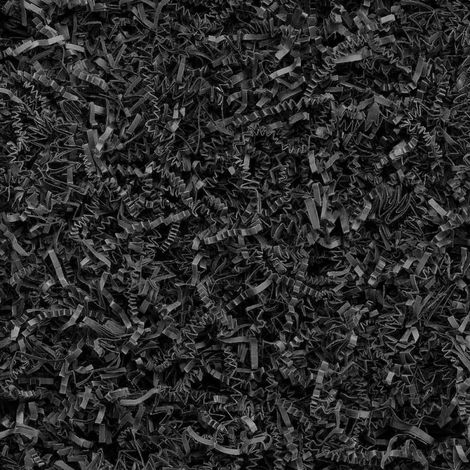 Lot de 10 Frisure de papier naturelle noire 80g/m2