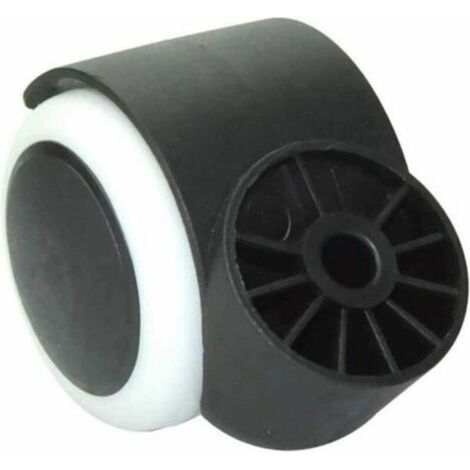 Roulettes Sans Tige - Roues En Caoutchouc 50 mm - Pour Chaise De Bureau Et Fauteuil Pivotant - Lot De 5 (1/5)