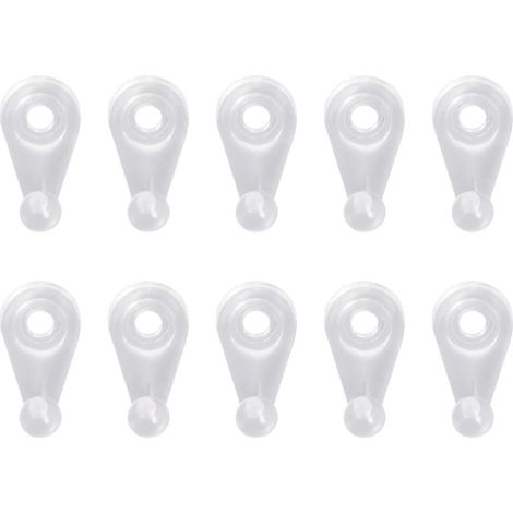 Healeved Lot de 100 petites pinces en plastique pour fixer (1/5)