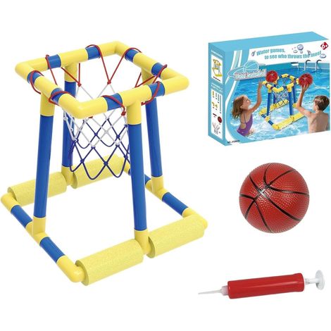 Schwimmbecken-Basketballkorb – Schwimmkörper  Maritimer Basketballkorb – für Strand, Klassenzimmer, Park, See, Erwachsene, Schule, Garten (1/5)