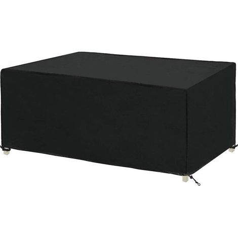 Housse de protection pour salon de jardin – Imperméable en tissu Oxford 180x120x70cm – Résistante aux UV et déchirures – Sangles réglables (1/5)