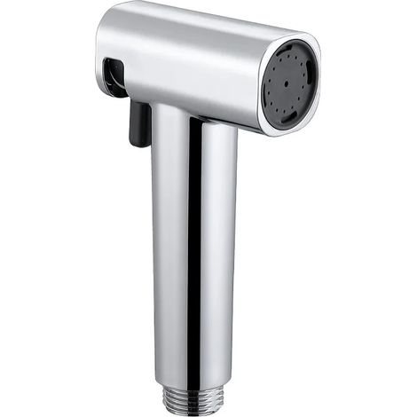 (Tête chromée - Expédié depuis la France continentale - Diamètre du tuyau) Douchette de salle de bain/bidet à main en ABS à deux fonctions - Haute pression (1/5)