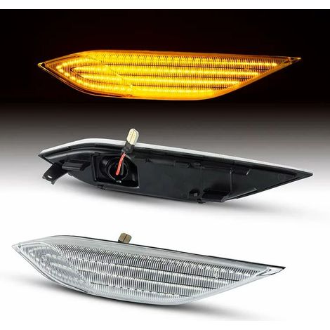 KIT LUCI TARGA A LED 2 PEZZI COMPATIBILE CON VW Sharan / Typ 7M9 / BJ 2000-2010 / VETRO TRASPARENTE
/ LED 6000K EFFETTO XENON / CAN-BUS, PLUG AND PLAY