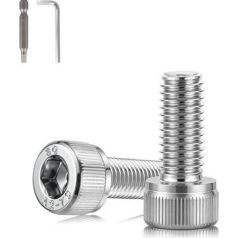 Lot de 120 vis cylindriques M3 x 10 mm en acier inoxydable (1/5)