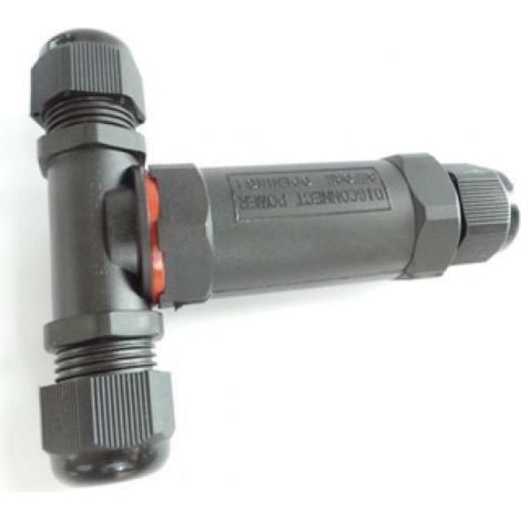 Giunta t per la chiusura stagna cavo impermeabile connettore ip68 per stagni kit 5 pezzi (1/2)