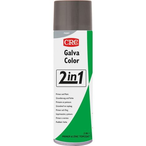 CRC - Spray anticorrosivo allo zinco Galvacolor “2 in 1” 500 ml (1/4)