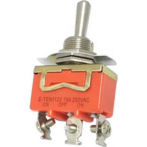 interruptor metálico E-TEN1021 E-TEN1322/1321/1021/1121/1122/1221 15 A 250 V (1122)
