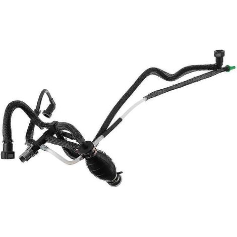 Tuyau d'alimentation en carburant avec amorceur pour Ford Fiesta Fusion 1.4 TDCI 03-12 (1/5)
