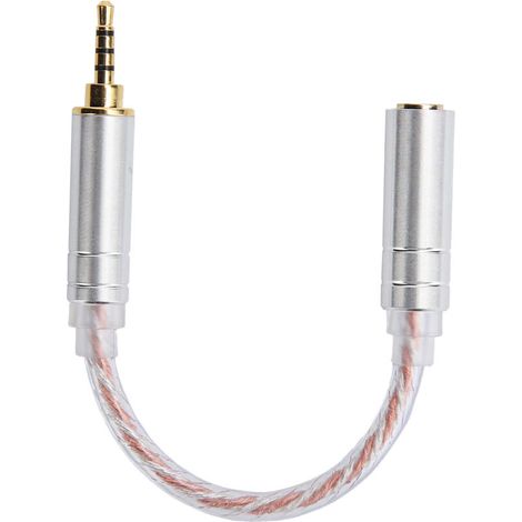 Adaptateur Audio 2.5mm Mâle vers 3.5mm Femelle pour Casque HiFi, Compatible avec DAP et Écouteurs Haute Fidélité (1/5)