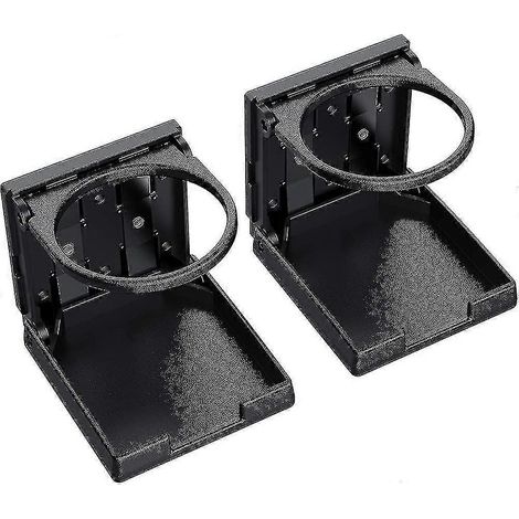 Lot de 2 porte-gobelets de voiture, porte-canette/bouteille universel pliable, cadeau (1/5)