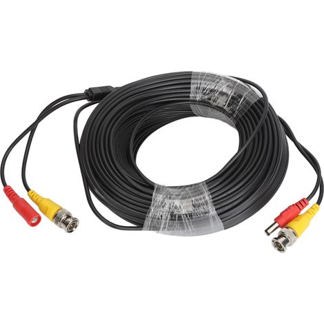 Câble de rallonge vidéo 50 m, haute définition, anti-interférence, câble moniteur stable (1/5)