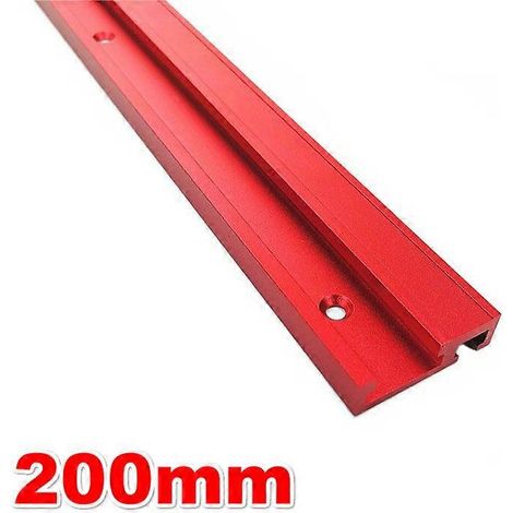 Gabarit de guidage d'onglet universel à rainure en T de type 45, en alliage d'aluminium, pour scie circulaire de table. Outil de bricolage pour le travail du bois.