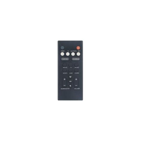 Nouveau VCQ9140 Télécommande de Remplacement VCQ9140 Soundbar Télécommande pour Yamaha Sound Bar Soundbar Audio Speaker System VCQ9140 YAS-109 YAS-209 ATS-2090 ATS-1090 Remote Controller (1/4)