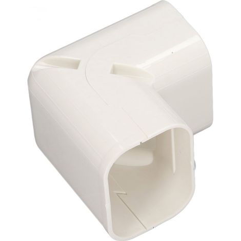 Accesorios de protección de tuberías para aires acondicionados interiores/exteriores, kit de protección de tuberías de PVC, codo vertical serie 80 417 (1/5)