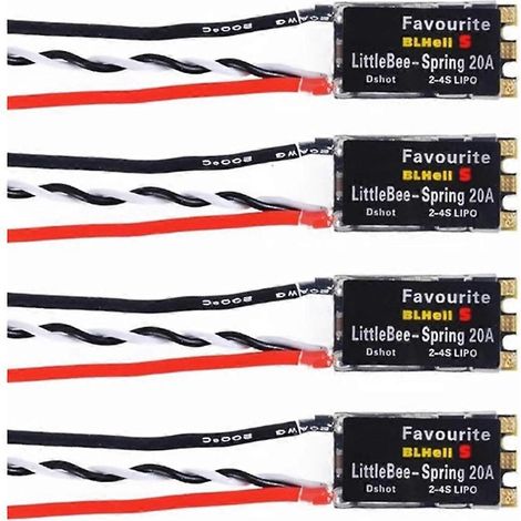contrôleurs de vitesse électroniques ESC BLHeli-S 20A compatibles DSHOT60020A (1/5)
