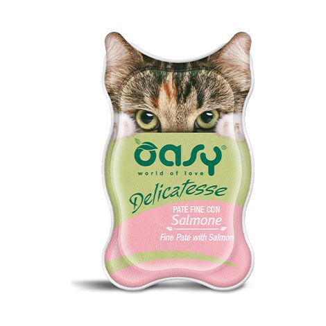 Gatto - Delicatesse Salmone busta 85gr OASY