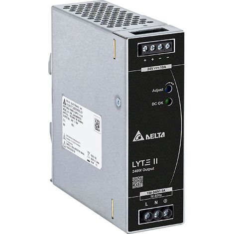 DRL-24V240W1EN: Delta DIN-Schiene 24 V/10 A LYTE II