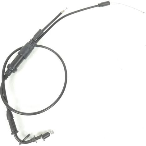 Câble d'accélérateur complet 754365 pour moto Peugeot 50 XR6 E (1/2)