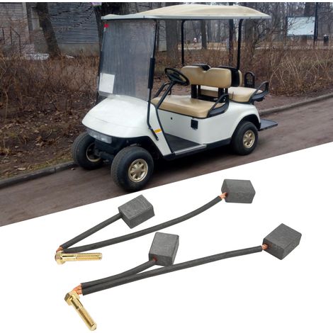 Kit de balais de charbon pour moteur de voiturette de golf, ensemble de porte-balais en charbon pour moteur EZGO 73120-G25 1021862-01 102187101 (1/5)