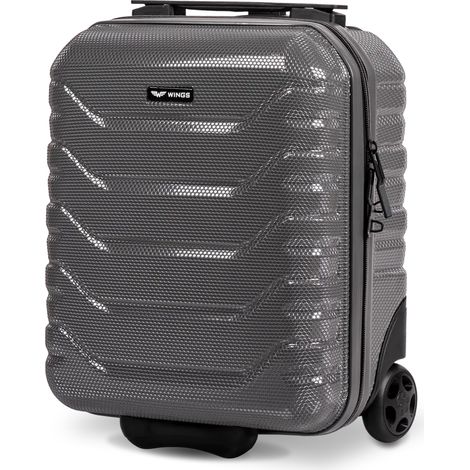 Maleta de cabina mini Wings CRAKE de 16" GRIS OSCURO