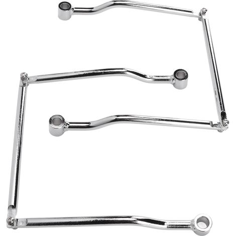 Support de sacoche latérale moto universel en acier robuste pour trou de montage 12mm (1/5)