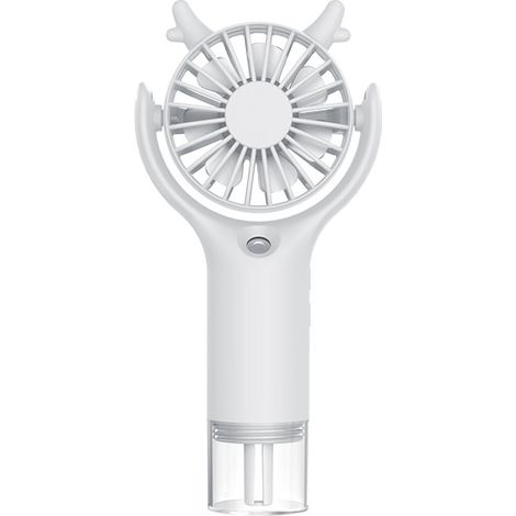 Filiyano-Ventilateur brumisateur - Mini ventilateur portable avec fonction d'humidification - Ventilateur de poche - Rechargeable par USB-C - Trois (1/4)