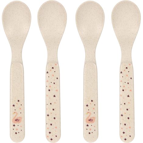 Couverts pour enfants Set de cuillères pour enfants 4 pièces sans BPA Spoon Set 4 pcs PP Cellulose (1/3)