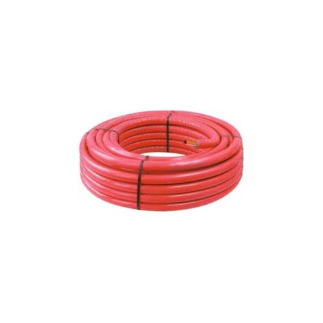 50m Tube PER pré-gainé isolé rouge Ø16 - Somatherm (1/2)