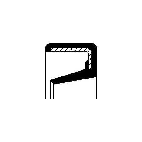 Bague d'étanchéité, injecteur Corteco 49358786 IVECO 504286911 504341691