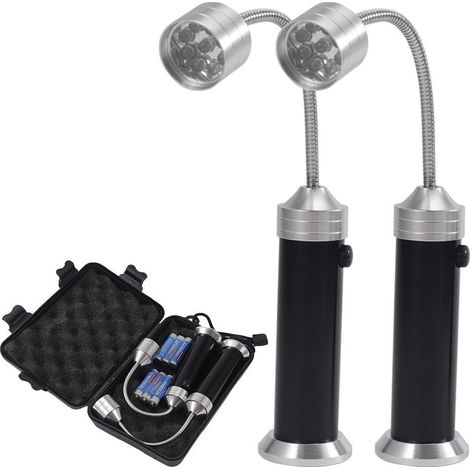Lampe pour Barbecue Lot de 2 Lumières LED de Gril BBQ vec Base magnétique (1/5)