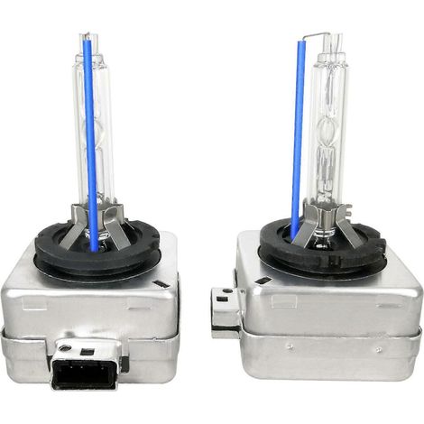 2 x HID D1S Xenon-Lampen für Autoscheinwerfer, 35 W, 12 V DC, Ersatz, 4300 K bis 8000 K - AquaForge (1/3)