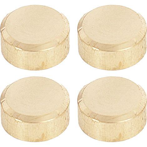 Fissaggi a specchio rotondi placcati in oro SANS MARQUE