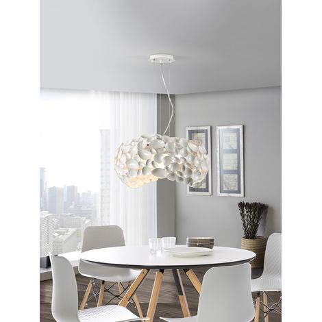 LAMPARA 5L NARISA  Ø47 BLANCO (1/3)