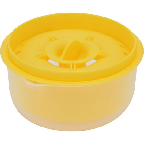 Séparateur de jaune d'œuf mini non toxique, filtre à blanc d'œuf durable, outil de cuisine pour pâtisserie maison et boulangerie (Jaune) (1/5)