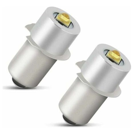 Pair 5 W 6–24 V P13.5S LED-Taschenlampenbirne, Hochleistungs-Upgrade, LED-Glühbirnen-Ersatz-Umrüstsatz (2er-Pack) (1/5)