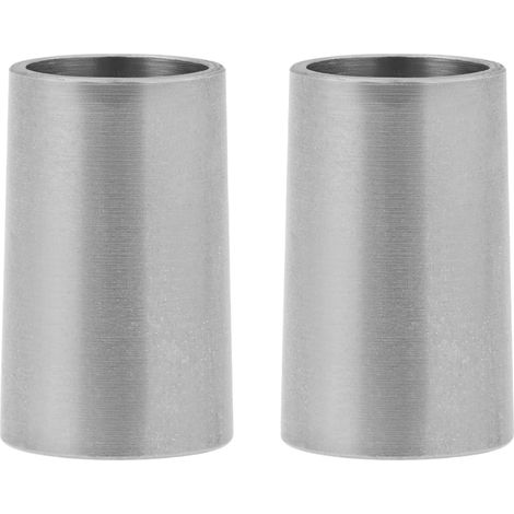 Lot de 2 Manchons de Conversion pour Forets B10 Vers B12 Mandrin de 12,1 X 11,1 X 19,5 Mm en Acier Inoxydable (1/5)