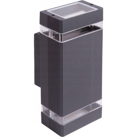 Ecolight2 Aplique de Pared Moderna Antracita 23 cm