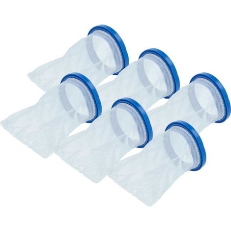 vhbw 6x Filtres compatible avec Pool Blaster iVAC 250Li, iVAC C2, Max aspirateur, nettoyeur piscine - Filtre large maille, 11 x 11 x 2,3 cm (1/5)