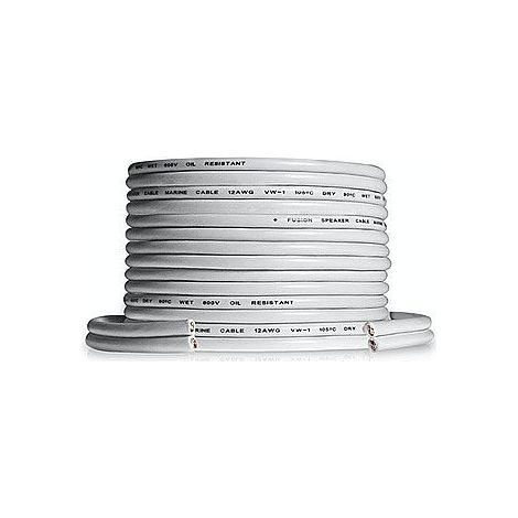 Cable pour haut parleurs FUSION 12 AWG - 7.62 M
