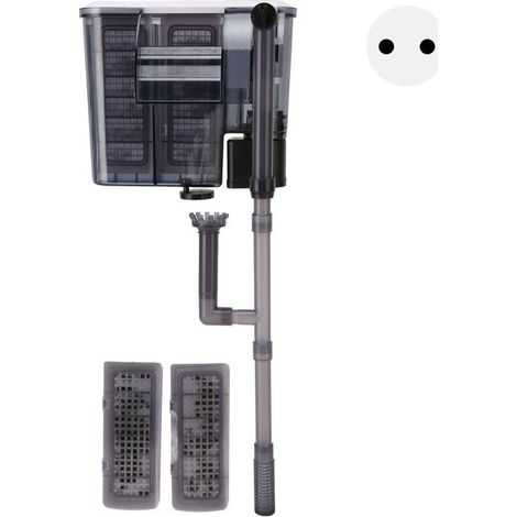 BelleRise - Filtre cascade ultra-fin – Nosheir VC09 – Skimmer surface 500 l/h – Eau cristalline – 38 cm (1/5)