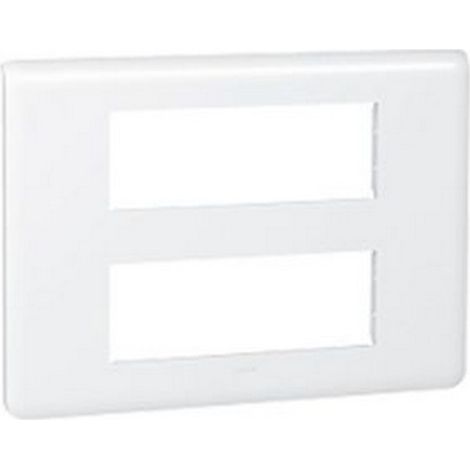Legrand 078836 - Piatto mosaico - Moduli 2x6 - bianco