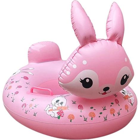 FENOPLASTICABouée de natation bébé gonflable - Modèles animaux mignons, siège intégré, 0-5 ans (1/3)