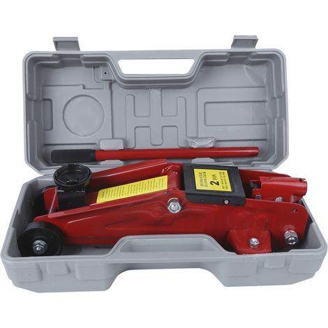 Outil de remplacement de pneu de réparation de levage automatique professionnel portatif de cric de plancher hydraulique de 2 tonnes (1/5)