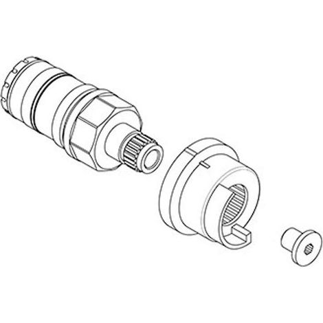Kludi - Unidad de control termostático TE-1 FIX G1 7492600-00
