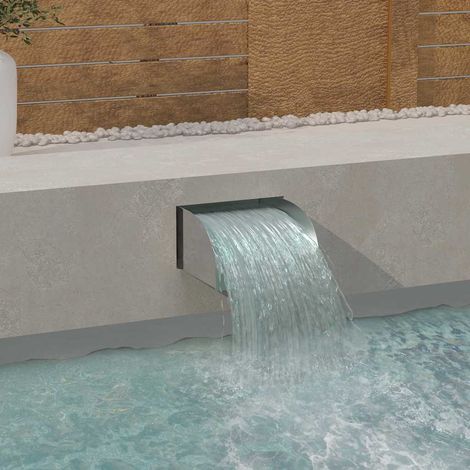 Cascade avec LED 30x34x14 cm Acier inoxydable 304 (1/5)