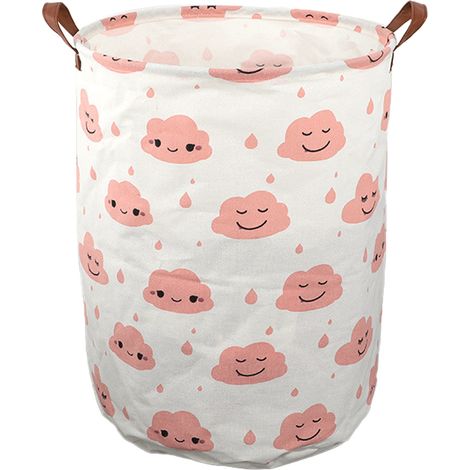 Cesto Para Ropa Sucia - Plegable - Impermeable - Algodón Y Lino - Ideal Para Dormitorio O Guardar Juguetes - 1 Unidad (1/5)