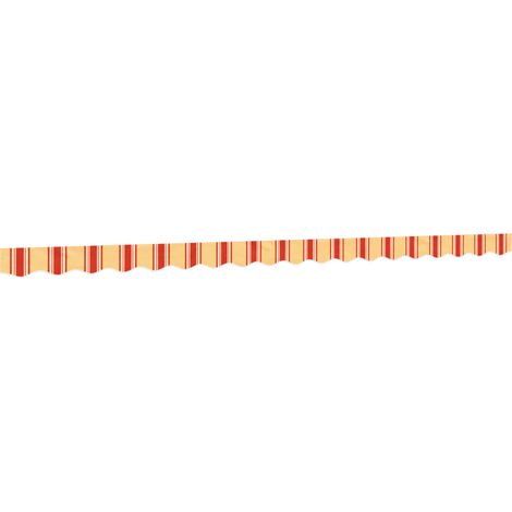 Maison Exclusive - Tissu de remplacement de cantonnière d’auvent jaune orange 4,5m (1/5)