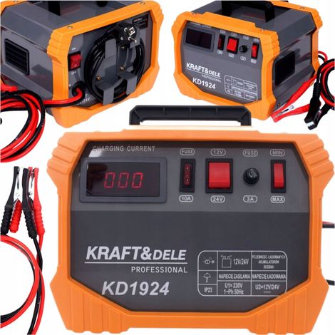 Cargador automático de baterías 12/24V KD1924 (1/5)