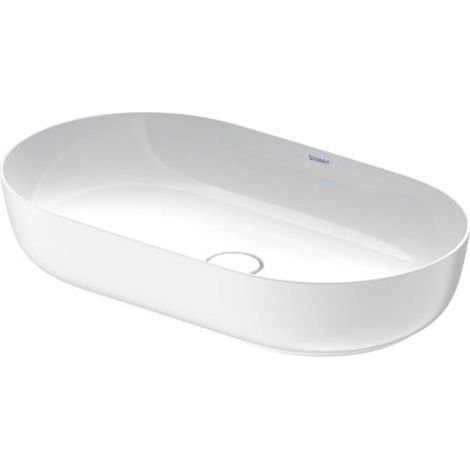 Duravit Aufsatzbecken LUV o ÜL HLB 700x400mm o HL weiß seidenmatt (1/2)