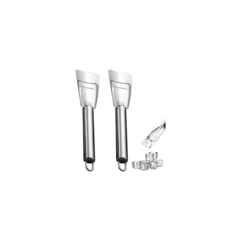 2-teiliges Eiskratzer-Set, Eiskratzer für Kühlschrank, Gefrierschrank, Küche, Eisschaufel - Crezuo (1/4)